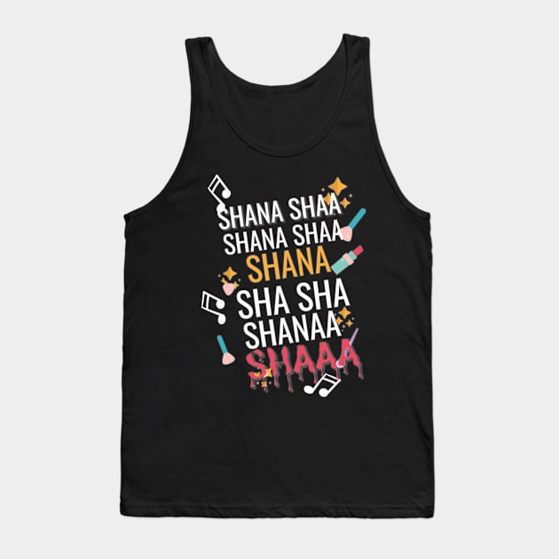 Shana Sha Shana Sha- Bailey Sarian Theme Song Design Tank Top by Eva Wolf